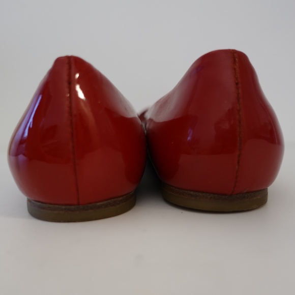 Salvatore Ferragamo Varina Red Patent Flats – Size 5 - Picture 4 of 11